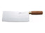 Winco 8" Chinese Cleaver With Wooden Handle - Omni Food Equipment