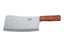 Winco 8" Heavy Duty Cleaver With Wooden Handle - Omni Food Equipment