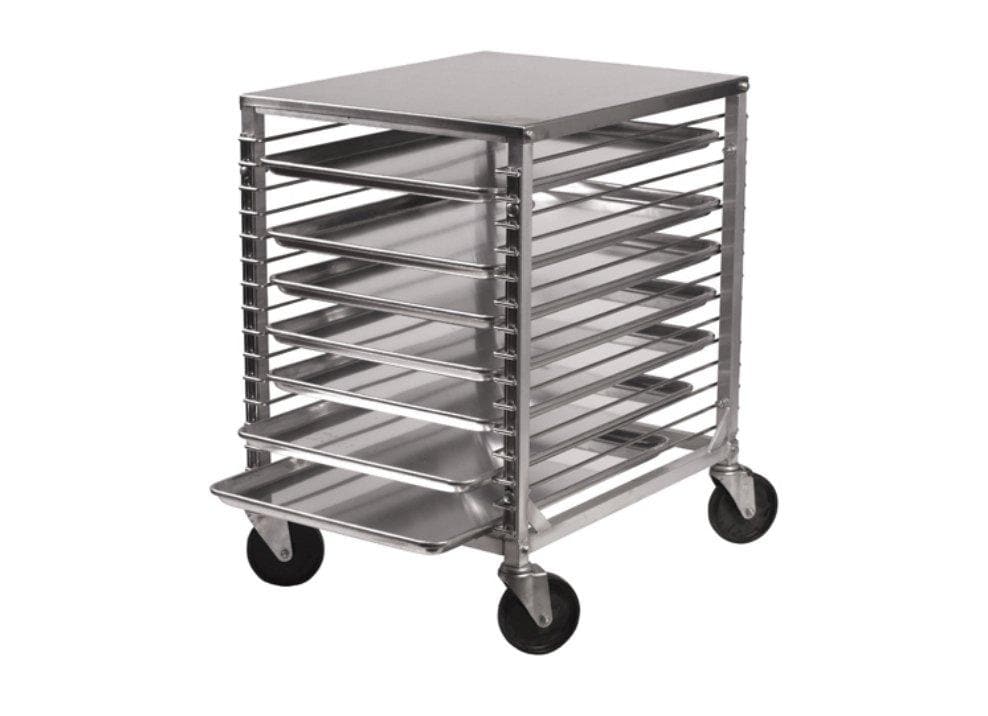 Winco ALRK-15 Aluminum WELDED 15-Tier Sheet Pan Rack - Omni Food Equipment