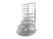Winco Aluminum 15 Slot Pizza Rack - Omni Food Equipment