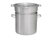 Winco Aluminum Pasta Cookers with Cover - Various Sizes - Omni Food Equipment