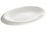 Winco Ardesia Ocea Creamy White Porcelain Oval Dish - Various Sizes - Omni Food Equipment