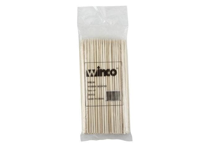 Winco Bamboo Skewers (Bag of 100) - Various Sizes - Omni Food Equipment