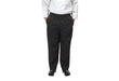 Winco Black Universal Fit Chef Pants - Various Sizes - Omni Food Equipment