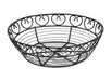 Winco Black Wire Bread Basket - Various Sizes - Omni Food Equipment