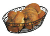 Winco Black Wire Bread Basket - Various Sizes - Omni Food Equipment