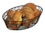 Winco Black Wire Bread Basket - Various Sizes - Omni Food Equipment