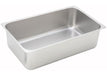 Winco C-WPP Stainless Steel 6" Deep Spillage Pan - Omni Food Equipment