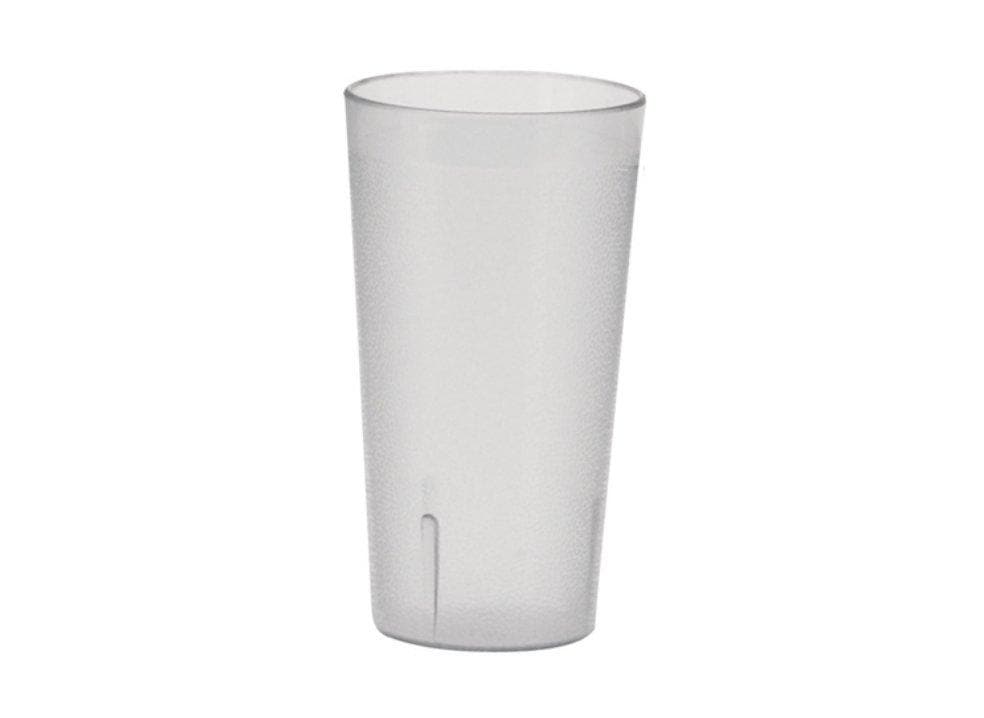 Winco Clear Pebbled Tumblers (Pack of 12) - Various Sizes - Omni Food Equipment
