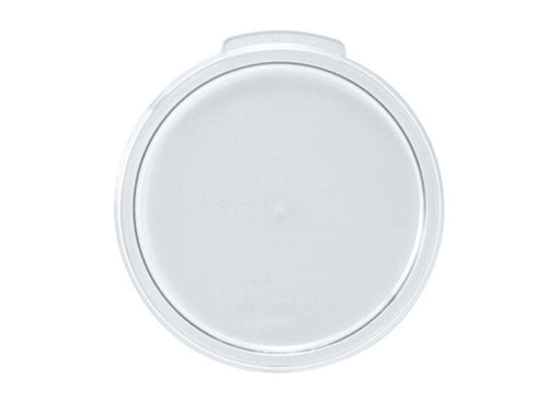 Winco Clear Polycarbonate Round Storage Container Cover - Various Sizes - Omni Food Equipment