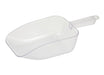 Winco Clear Polycarbonate Scoop - Various Sizes - Omni Food Equipment