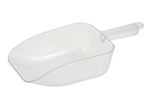 Winco Clear Polycarbonate Scoop - Various Sizes - Omni Food Equipment