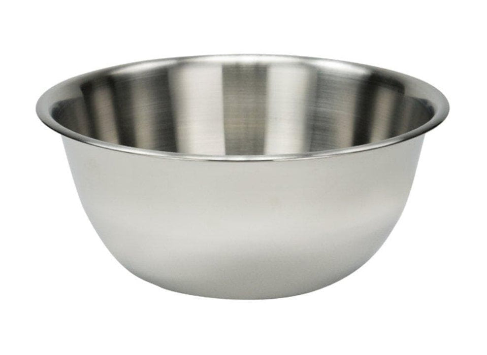 Winco Deep Heavy-Duty Stainless Steel Mixing Bowl - Various Sizes - Omni Food Equipment