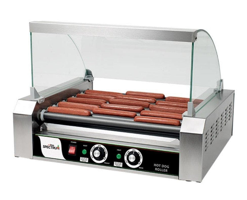 Winco EHDG-11R Spectrum RollRight™ - 11 Rollers, 30 Hot Dog Capacity - Omni Food Equipment
