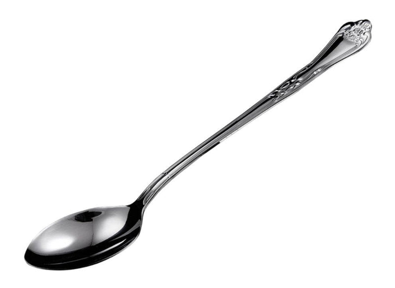Winco Elegant Stainless Steel Solid Spoon - Various Sizes - Omni Food Equipment