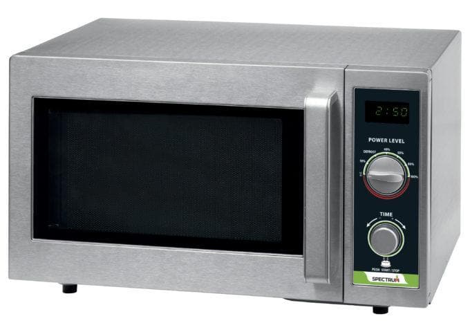 Winco EMW-1000SD Spectrum Commercial Dial Timer Microwave - 1000W - Omni Food Equipment
