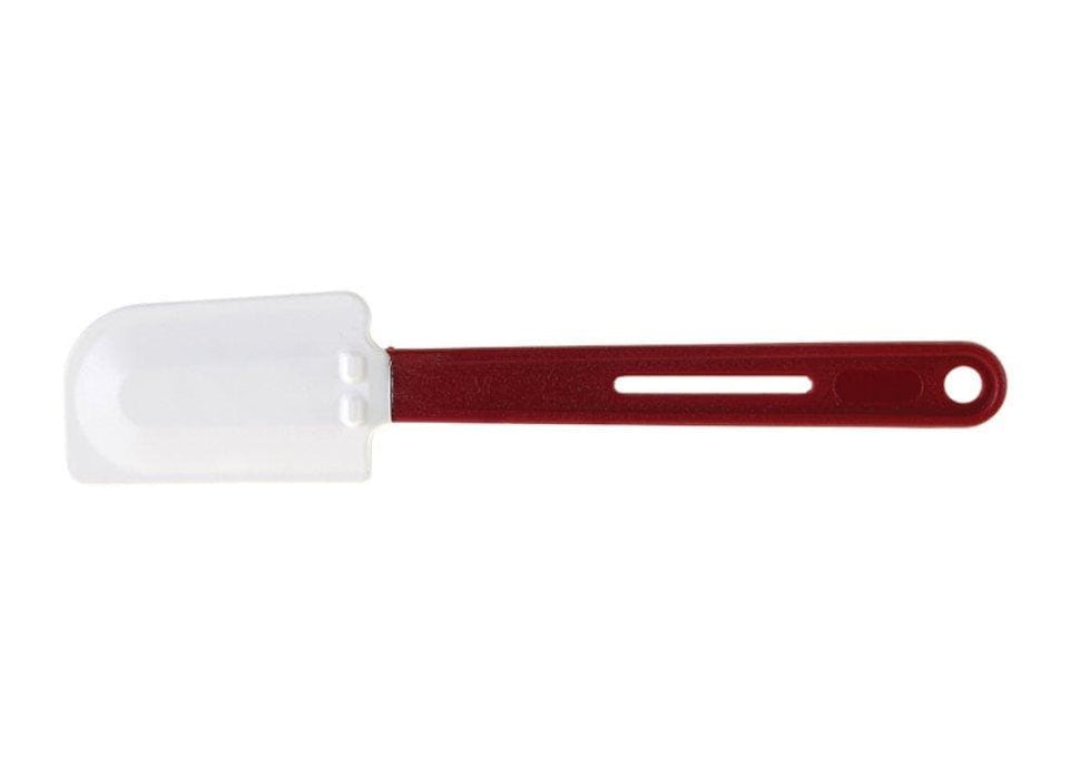 Winco Flate Blade Heat Resistant Silicone Spatula Scraper - Various Sizes - Omni Food Equipment