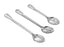 Winco Heavy-Duty Stainless Steel Basting Spoon - Various Sizes - Omni Food Equipment