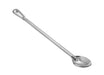 Winco Heavy-Duty Stainless Steel Basting Spoon - Various Sizes - Omni Food Equipment