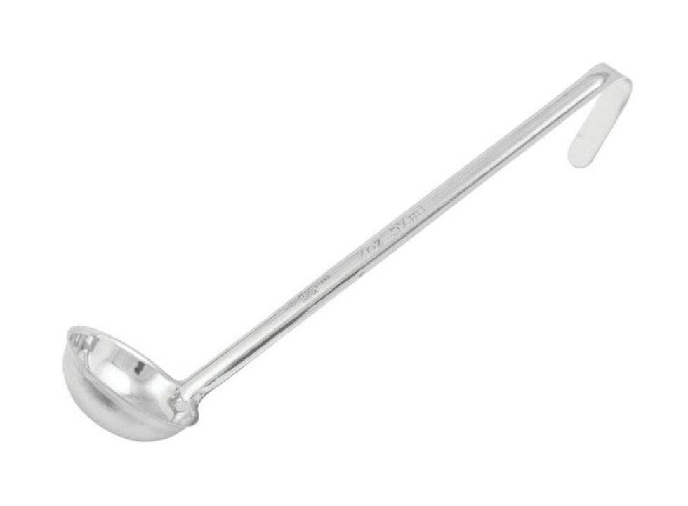 Winco One Piece Stainless Steel Ladle Various Sizes — Omni Food Equipment 2304