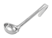 Winco One-Piece Stainless Steel Ladle With 6″ Handle - Various Sizes - Omni Food Equipment