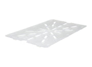 Winco Polycarbonate Drain Shelf - Various Sizes - Omni Food Equipment