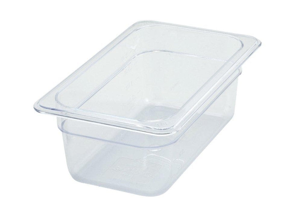 Winco Polycarbonate Food Pan - Various Sizes - Omni Food Equipment