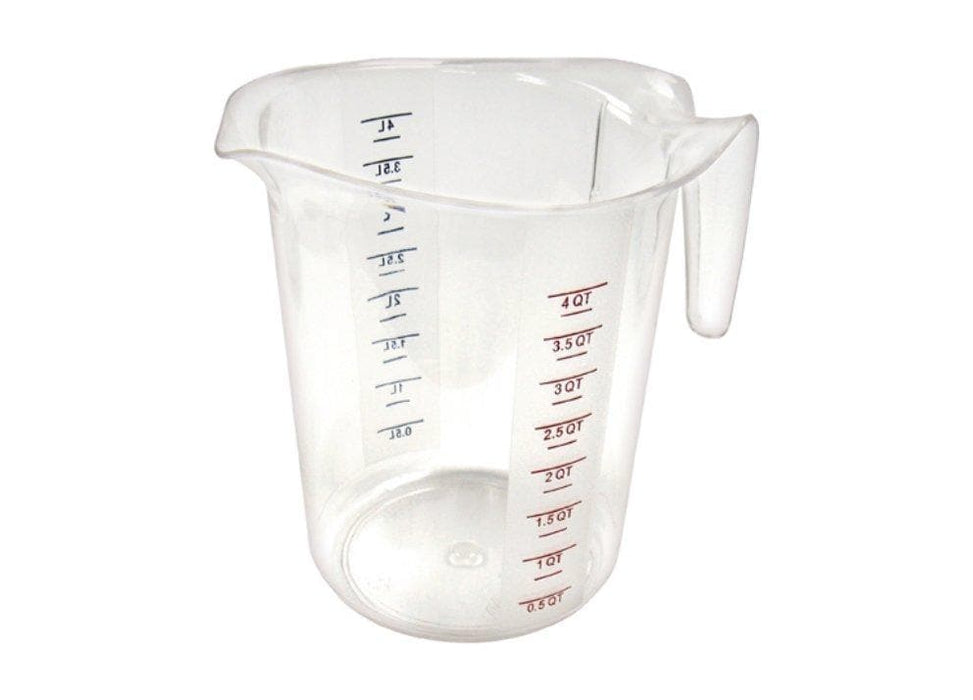Winco Polycarbonate Measuring Cup With Colour Graduations - Various Sizes - Omni Food Equipment