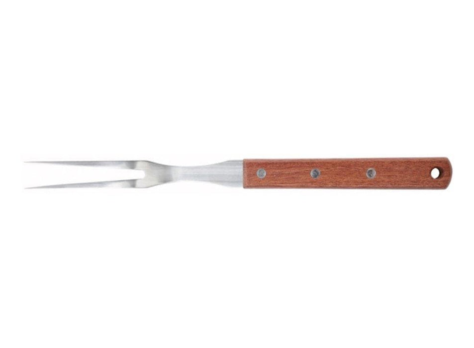 Winco Pot Fork with Wooden Handle - Various Sizes - Omni Food Equipment