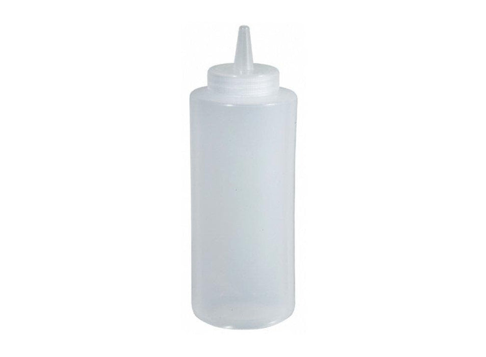 Winco Regular Squeeze Bottles (Pack of 6) - Various Sizes - Omni Food Equipment