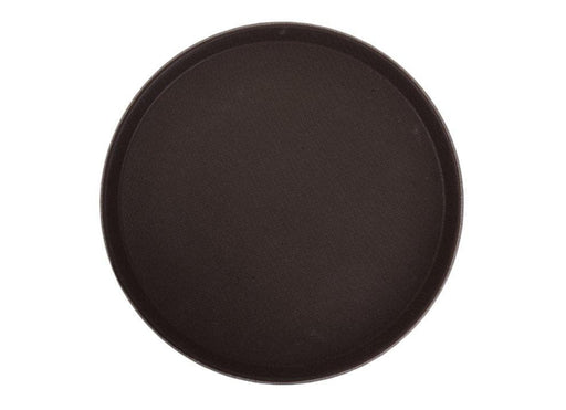 Winco Round Easy-Hold Rubber-Lined Tray - Various Sizes - Omni Food Equipment