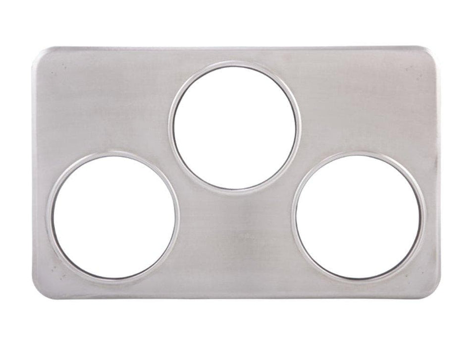 Winco Stainless Steel Adapter Plate For Soup Inserts - Various Sizes - Omni Food Equipment