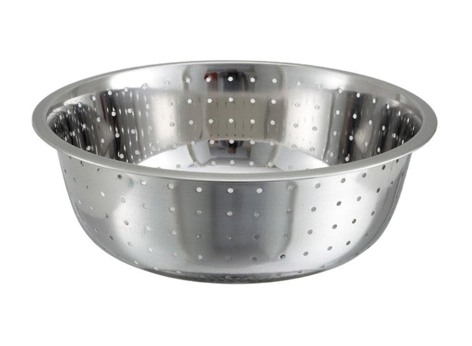 Winco Stainless Steel Chinese Style Colanders - Omni Food Equipment