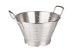 Winco Stainless Steel Colander With Handles And Base - Omni Food Equipment
