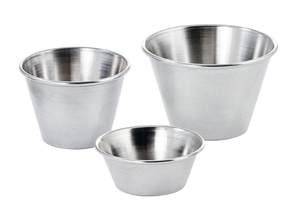 Winco Stainless Steel Condiment Cup (Pack of 12) - Various Sizes — Omni ...