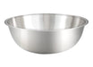 Winco Stainless Steel Economy Mixing Bowl - Various Sizes - Omni Food Equipment