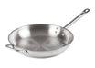 Winco Stainless Steel Fry Pan - Various Sizes - Omni Food Equipment
