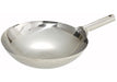 Winco Stainless Steel/Carbon Steel Chinese Wok - Various Sizes - Omni Food Equipment
