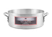 Winco Super Aluminum Brazier, 4mm Thick - Various Sizes - Omni Food Equipment