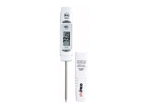 Winco White Digital Thermometer - Omni Food Equipment