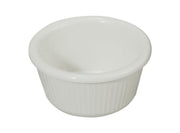 Winco White Fluted Ramekins (Pack of 12) - Various Sizes - Omni Food Equipment