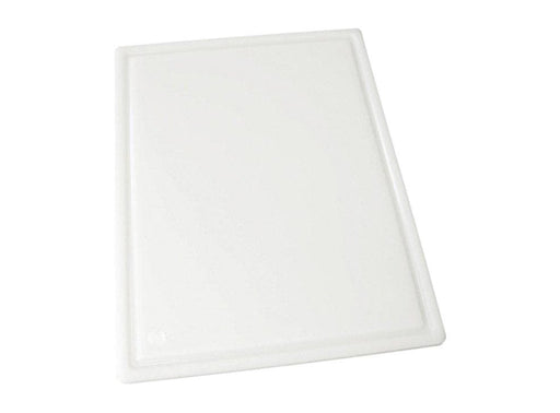 Winco White Grooved Cutting Board - Various Sizes - Omni Food Equipment