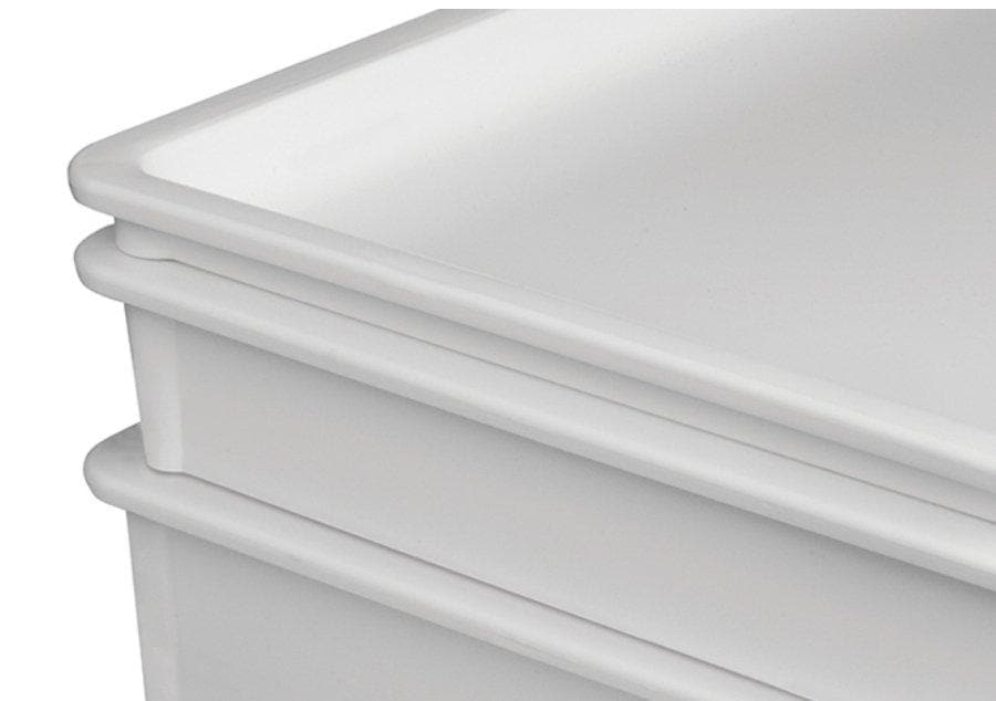 Winco White Polypropylene Dough Box - Various Sizes - Omni Food Equipment
